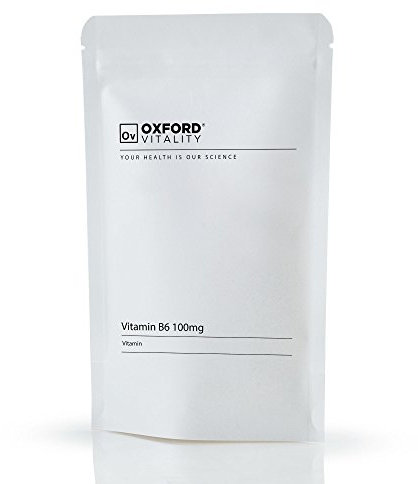 Vitamin B6 Tablets | 100mg Supplement for Energy, Nervous System & Immune System Health | Oxford Vitality