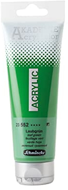 Schmincke AKADEMIE Acryl color Laubgrün in 120 ml-Tube, 23 552 012