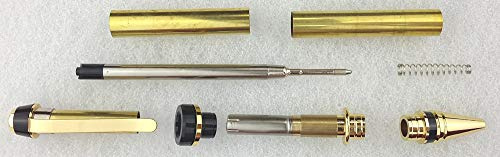 Chestnut Products CHARNWOOD Penturning PENCGO Cigar Pen - Gold & Black kit