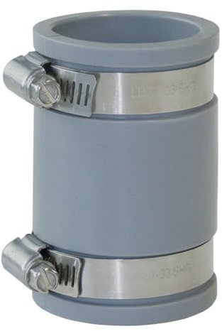 - Raccord PVC évacuation First Plast - Raccord d'attente droit multi-matériaux Ø38 à 45mm