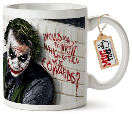 Mugtime (TM - Joker Ceramic Mug Cup - Batman Inspired - 330ml - Ceramic