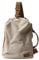 Neuleben Vintage Sling Rucksack Schulterrucksack Canvas Daypack Brusttasche Retro Schultertasche Klein Damen Herren für Reise Outdoor Sport Freizeit (Beige)