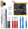 CELLONIC, Akku für mp3 Player kompatibel mit Apple iPod Nano 3 Gen. - A1236, 2 - A1199 (3.7V, 450mAh) + Werkzeug-Set