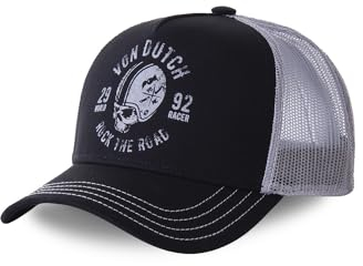 Von Dutch Cap Rock The Road Hel Trucker Baseball – Herren Gr. Einheitsgröße, Schwarz