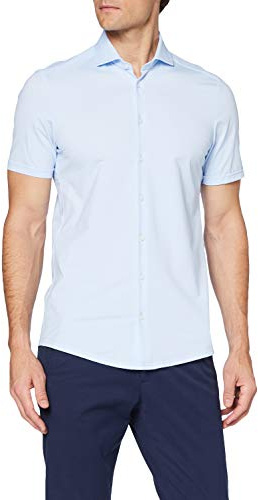 pure h. tico Herren 4030-22750 Pure- Functional Hemd Halbarm Hemd