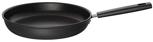 Fiskars Bratpfanne, Ø 30 cm, Für alle Kochfelder geeignet, Aluminium/Kunststoff, Kratzfest, Antihaftbeschichtung, Hard Face, Schwarz, 1052225