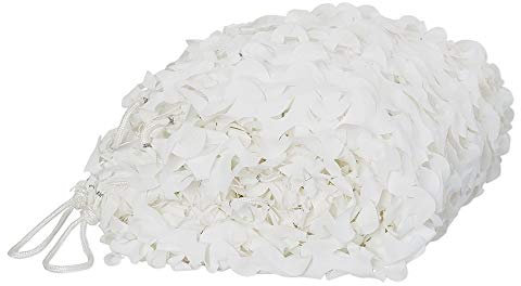 Telo ombra Vele parasole Rete Ombreggiante Bianca/For Sfumature Decorative Rete Mimetica For Campeggio Da Caccia, Bambini Che Giocano A Casa Sull'albero Taglie Multiple (Color : A, Size : 2X4M)