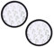 Yolando 2pcs Filtri per Rowenta X-Trem Power Cyclonic (Modello RO69XX) Aspirapolvere, Ricambi di Filtro Spugna per Rowenta RO6984EA RO6963EA RO6941EA RO6951EA RO6971EA RO6993EA