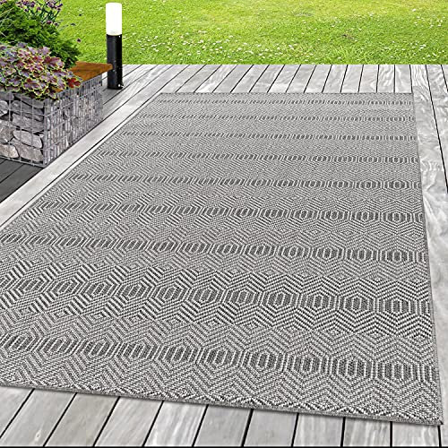 Ayyildiz Teppichläufer, Aruba, 80 x 250 Zentimeter, 4903 Grau