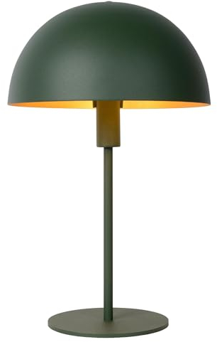 LUCIDE SIEMON - Tischlampe - Ø 25 cm - 1xE14 - Grün