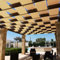 Giuri Tessuti - Fascia OMBREGGIANTE in Tessuto al Metro per Pergola e Gazebo (Avana, 45 CM)