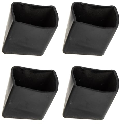 Operitacx Ladder Safety 4pcs Ladder Foot Pads Anti-Slip Mats for for Wood Tiles Carpets