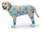 Yeapeeto Einteiler für Hunde, zur Erholung, für große und mittelgroße Hunde, Schlafanzug, Ganzkörper für Haarausfall, Allergien, Anti-Lecken, Wundschutz, Kegel-Alternative (3XL, Dinosaurier)