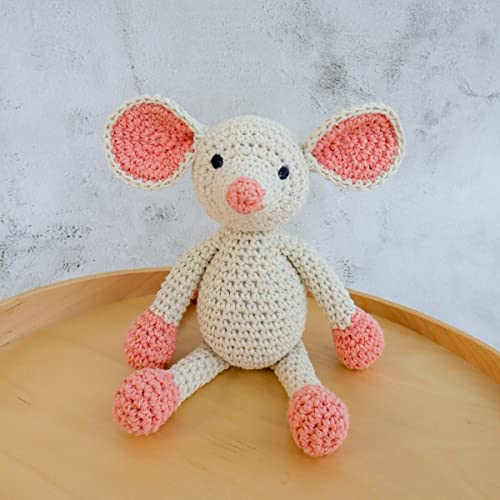 DIY Häkelset Maus Monika