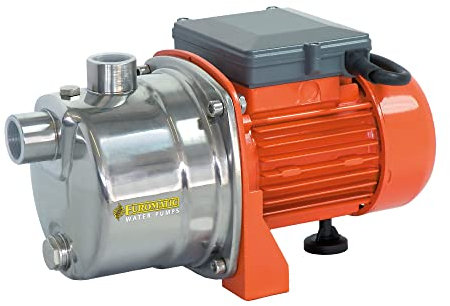 Euromatic Elettropompa autoadescante jet inox PXC 800 V. 230 Hz. 50, Arancio Ral 2004