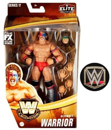 WWE Elite Legends Collection 15,2 cm bewegliche Actionfiguren-Serie (Ultimate Warrior (Serie 17))