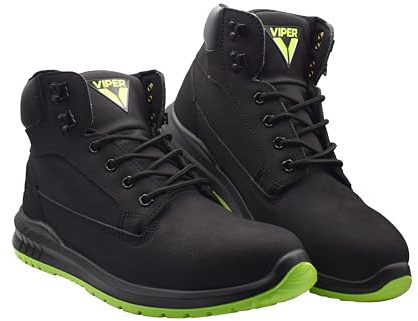 Scan Viper SBP Rated Safety Work Boot, Steel Toe Cap, Slip Resistant Soles, Protective Shoe, Size UK 12 EUR: 47