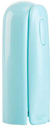 Tragbare Fast Fit Sticky Roller Lint Fluff Pet Hair Remover Mini Travel Roller (Size : Purple) (Blau)