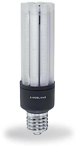 SINCELIGHT 45W LED Glühbirne (670W Äquivalent) mit E40 Sockel, Maisglühbirnenform, Hochleistungs-Röhrenlampe, Super Hocheffizient 6700lm, Warmweiß 2700K, 360-Grad-Strahl, Omnidirektional