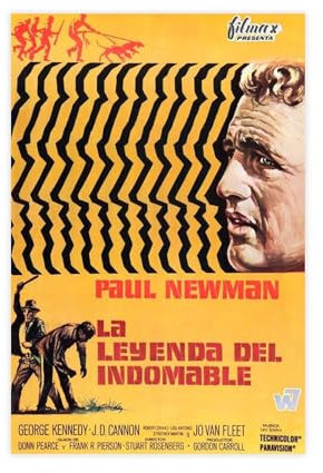 ZOLULA Coole Hand Luke – Filmposter auf Leinwand, Poster, Wandkunst, Dekor, Bild, Gemälde für Wohnzimmer, Schlafzimmer, Dekoration, ungerahmt, 50 x 75 cm