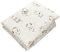 TupTam Kinder Gemusterte Bettdecken Set Ganzjahresdecke Bettdecke Kopfkissen Flachkissen 2tlg., Farbe: Giraffe/Beige, Größe: 135x100 cm