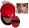 Cushion Foundation, Air Cushion Cream, Korean Red Cushion Foundation Makeup For Glass Skin, Natural Light BB Cream Feuchtigkeitsgrundierung, Multifunktionales, Langlebiges Make-up-Zubehör Für Frauen