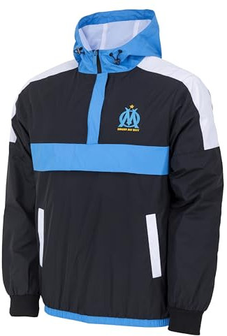 OLYMPIQUE DE MARSEILLE Coupe Vent Enfant Om - Collection Officielle 12 Ans