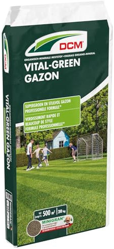 DCM Dünger Vital-Green Rasen 20 Kg - 500m²