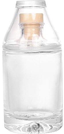 FELTECHELECTR Single Use Liquor Bottle Glass Cup Mini Spirit Bottles for Wine Reusable for Banquet Kitchen