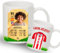 Taza personalizada de tus equipos favoritos FC 25 - Regalos originales - Regalos niños - Regalos navidad - PERSONALIZA tu Camiseta de Futbol - PERSONALIZA tu carta FC!!! (ATLETICO M)