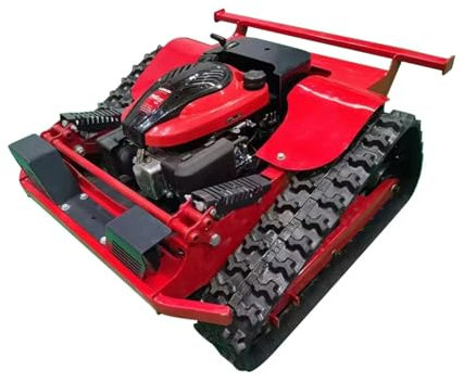 Generic Crawler Remote Control Powered Lawn Mower Quick Weeding Grass Cutter - 47 Inch Cutting Width - Model: gecaoji0006