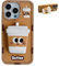 QoKcoahn Case for iPhone 16,Funny 3D Cartoon Coffee Cup Holder Cases Cute Kawaii Phone Cases Soft Silicone Shockproof Protective Case Women Girls for iPhone 16