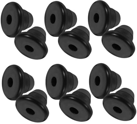 Healifty 20pcs Hydraulic Oil Plugs Rubber Jack Plugs Floor Jack Repair Bottle Oil Filler Replacement Parts Seal Kit