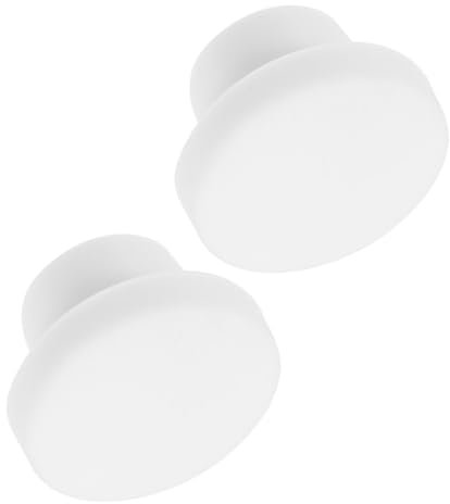 MAGICLULU 1 Satz Badestopper Für Abflussfänger Loch Babybadewanne Für Waschbecken Wannenablauf Haarfänger Korb Pop Sieb Badewannenstöpsel Wannenstopfen Aus Silikon Kieselgel Weiß 2st
