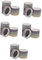 STOBOK 5sets Solid Color Pocket Tape Washy Tape Scrapbook Supplies Vinyl Clear Tape Craft Tape Masking Tape Glue Sticks Tape Dispenser Patterned Tape Decorative Tape Scrapbooking 8rolls*5
