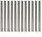 Lot de 12 lames de rabot portables en carbure de tungstène de 82 mm pour rabot électrique réversible