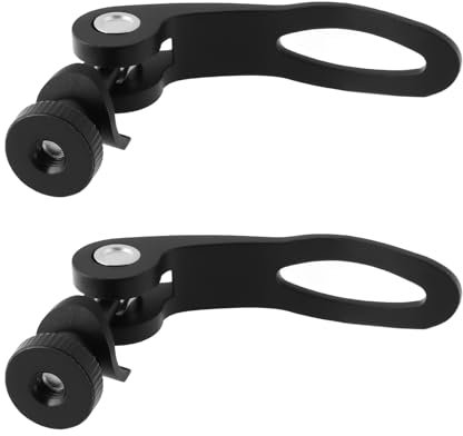 SG Store 2 Stücke Schnellspanner Sattelstützenstift M5x32mm Fahrrad Sattelstützenklemmschraube für Mountainbike Faltrad