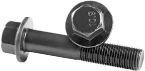 Bulloni, ferramenta, bulloni a testa esagonale flangiata con filettatura fine in acciaio nero 10.9, viti M10 M12 M14 M16(M10 x 1.5 x 80 mm 3pcs)