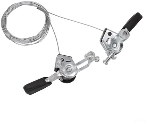 Jumplushion Manettes de vitesses 3x6/3x7 en alliage d'aluminium pour vélo avec câbles en acier inoxydable