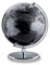 emform Tischglobus Darkchrome Planet, Aluminium & Kunststoff, 250 x 300 mm