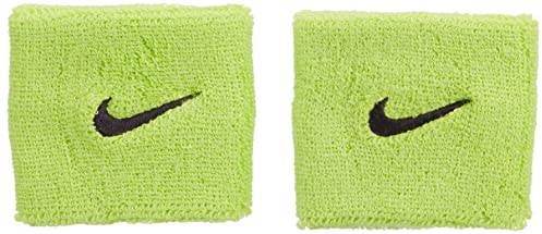Nike Unisex-Youth Swoosh Gelenkband, Atomic Green/Black, OSFM