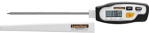 Umarex Laserliner ThermoTester Temperaturmessgerät (digitales Thermometer, LC-Display, für Küche / Grill + Gastronomie, Min./Max.-Anzeige) 082.030A