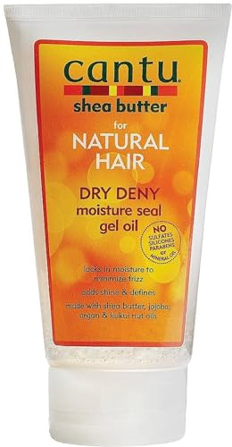 Cantu Natural Hair Dry Deny Moisture Seal Gel Oil 5oz Tube by Cantu