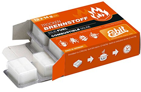 Esbit Solid Fuel Tablets – 12 x 14 g