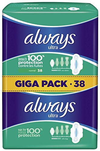 always Ultra Binde Normal mit Flügeln Gigapack 38
