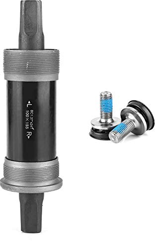 Dilwe Innenlager, BSA Innenlager Vierlochachse Bike Press Fit Teile Bottom Bracket Square für Vierkant Kurbel(100 * 155MM)