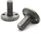 2X Dummy Door Handle Spindles, Push Pull Converters for Cupboard/Cabinet Doors