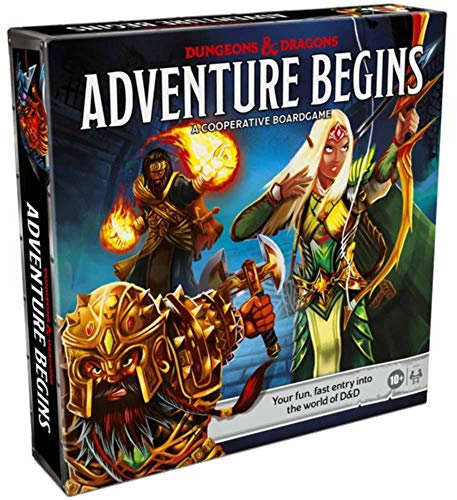Hasbro Dungeons & Dragons Adventure Begins Cooperative Fantasy Board