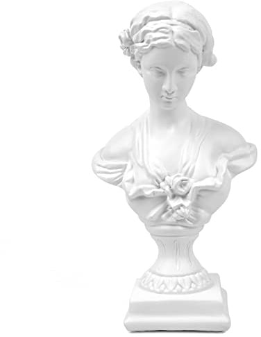 Norrclp Griechische Statue der Venusgöttin, 21,8 cm, klassische römische Kopfbüste