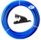PURENAT 30 m langes Rohr, 0,6 cm (1/4 Zoll), NSF-zertifiziertes Rohr für RO- (Umkehrosmose), Wasserreiniger-Filtersystem, BPA-frei, flexibler Kunststoffschlauch (blau) + Rohrschneider
